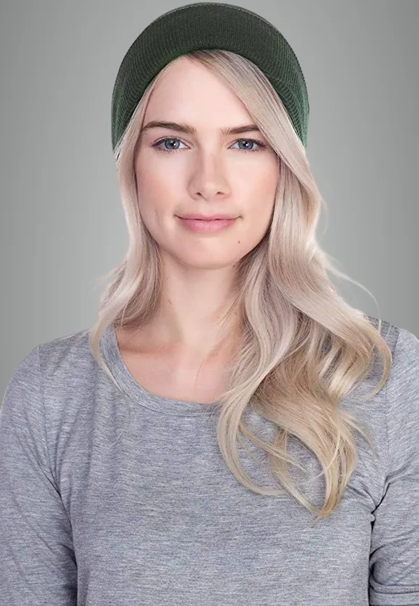 __Beanie_Cap_Woollen_Cap_For_Heavy_Winter_Warm_Cozy_And_Breathable_Fabric_Girls_Soft_Cap,_Free_Size_-_Green