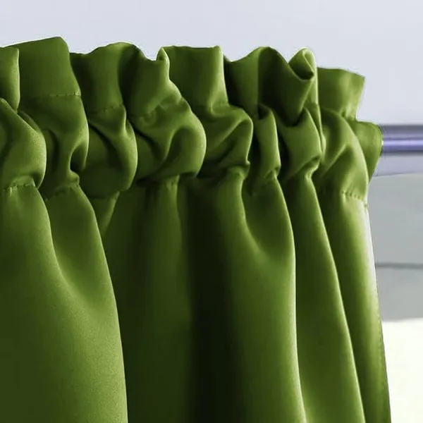 Green_Solid_Valance_Blackout_Rod_Pocket_Pattern_Curtain_Kitchen_Curtain