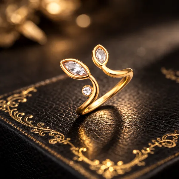 Aurelia_Leaf_Ring_Golden_Stainless_Steel_Anti_Tarnish_For_Women