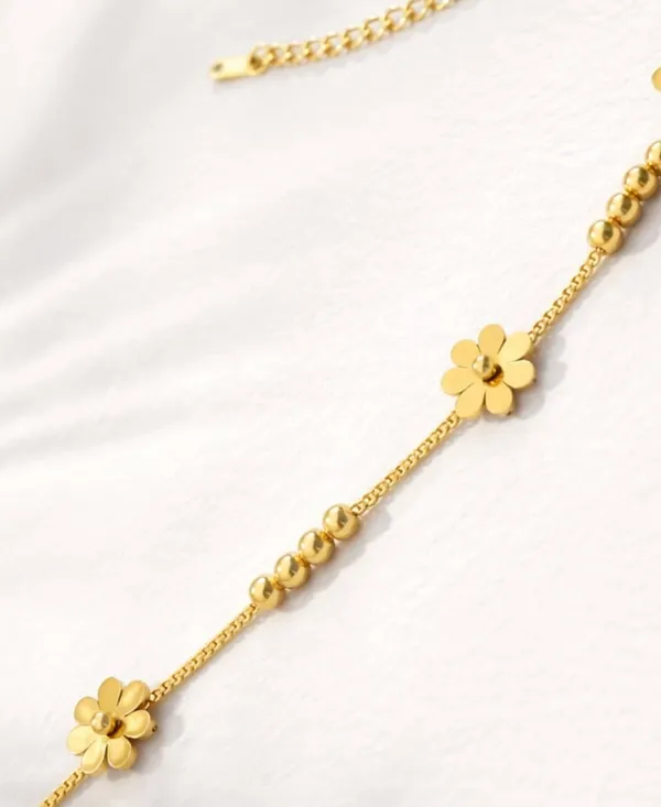 Golden_Stainless_Steel_Anti_Tarnish_Flora_Anklet_For_Women
