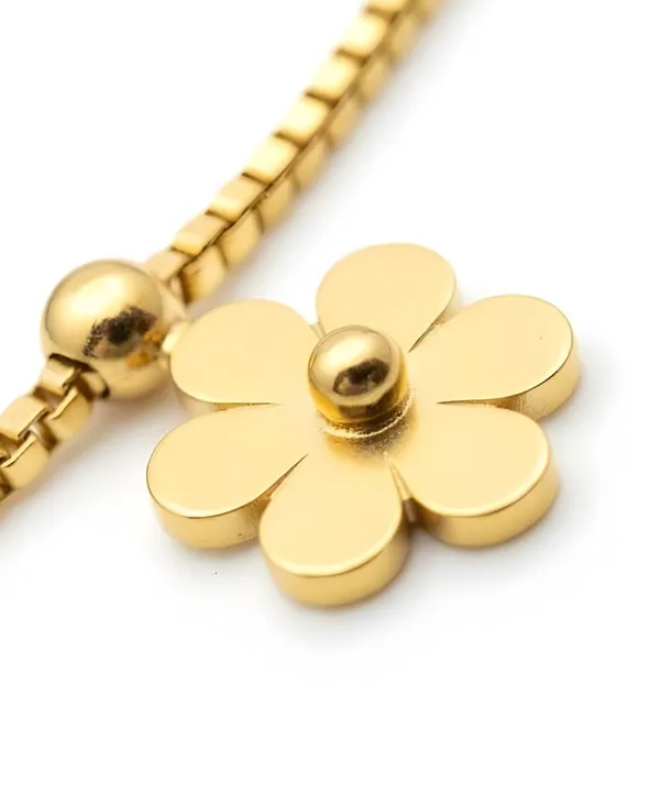 Golden_Stainless_Steel_Anti_Tarnish_Bloomlet_For_Women