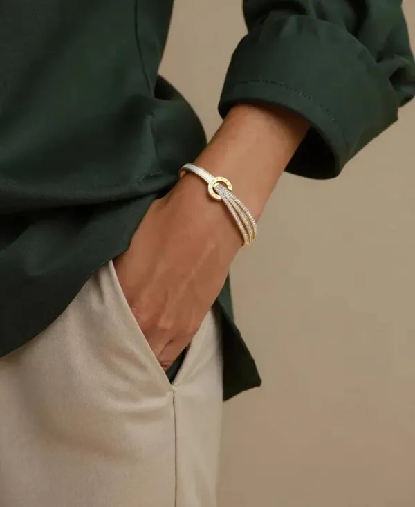 White_Stainless_Steel_Anti_Tarnish_Roman_Royalty_Empress_Bangle_For_Women
