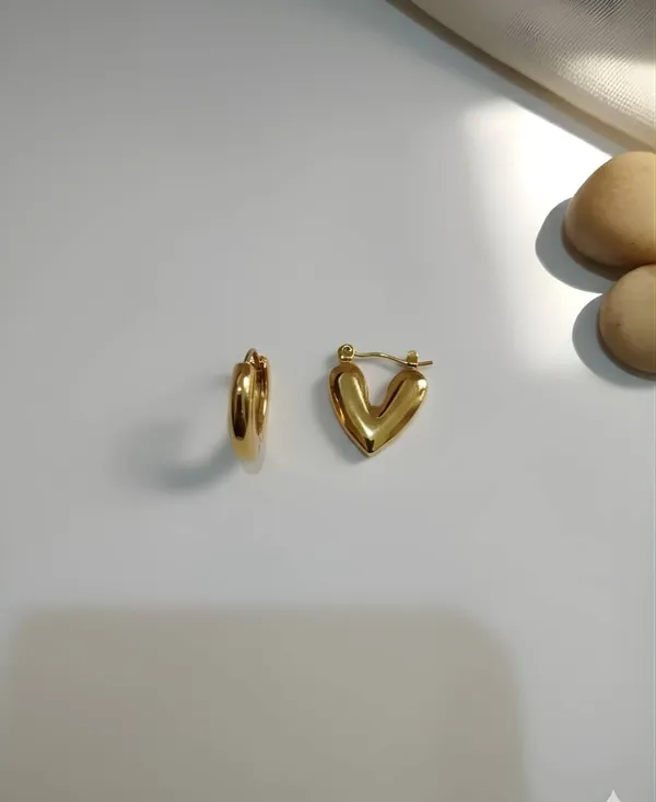 Golden_Stainless_Steel_Anti_Tarnish_Heart_Of_Gold_Tone_For_Women