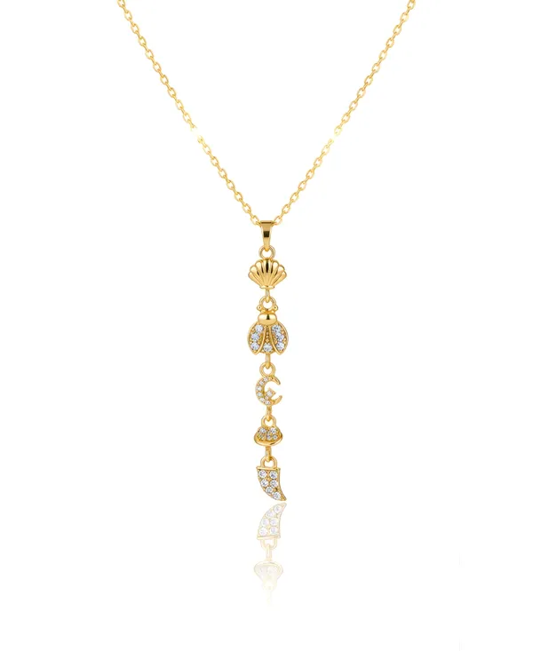 Golden_Stainless_Steel_Anti_Tarnish_Sleek_Lunar_Drop_For_Women