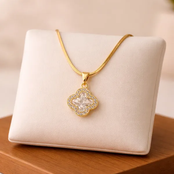Glace_Necklace_Golden_Stainless_Steel_Anti_Tarnish_For_Women