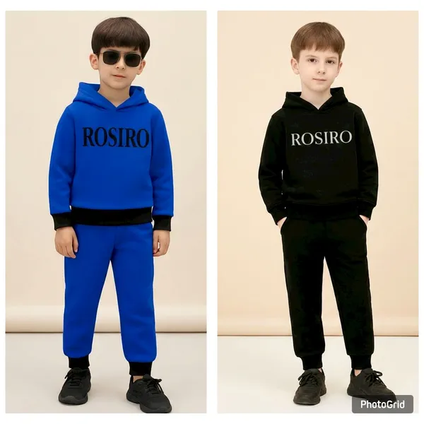 Black_And_Royal_Blue_100_%_Cotton_Hoodie_With_Pant_For_Kids(Pack_of_2)