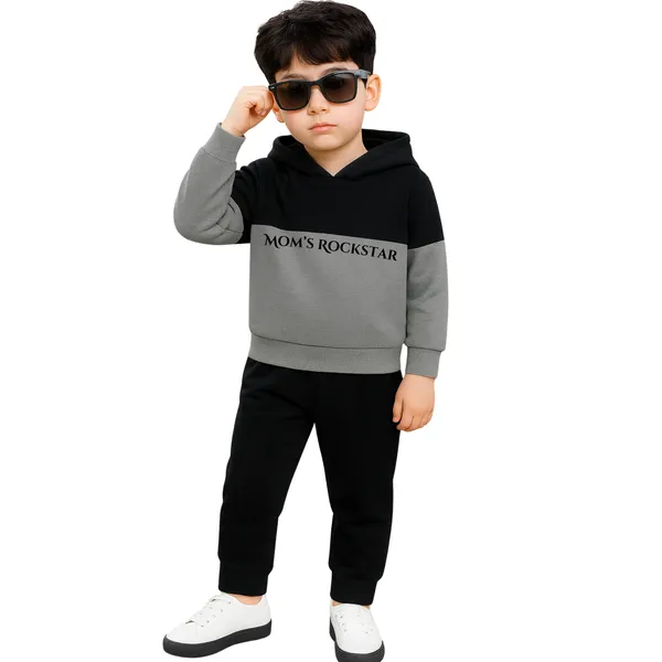 Black_And_Gold_100_%_Cotton_Hoodie_With_Pant_For_Kids(Pack_of_2)