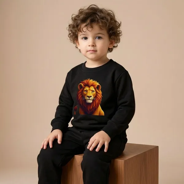 Black_100_%_Cotton_Co-Ord_Set_For_Kids