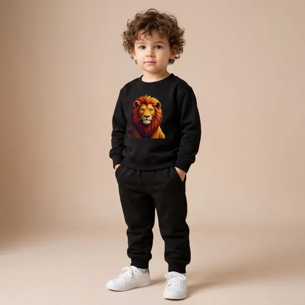 Black_100_%_Cotton_Co-Ord_Set_For_Kids