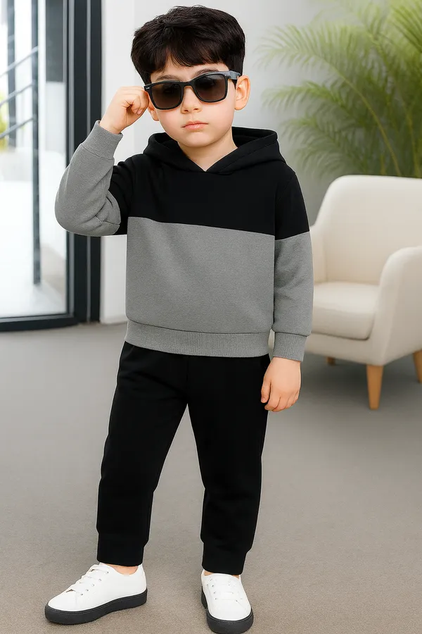 Grey_And_Black_100_%_Cotton_Hoodie_With_Pant_Set_For_Kids