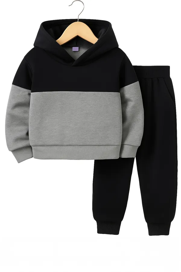 Grey_And_Black_100_%_Cotton_Hoodie_With_Pant_Set_For_Kids
