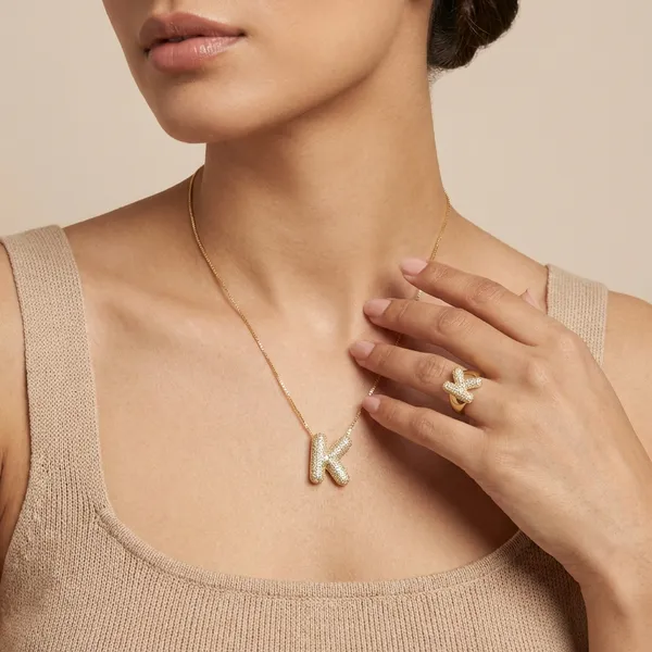 Initials_Studded_Necklace_And_Ring_Combo_For_Women