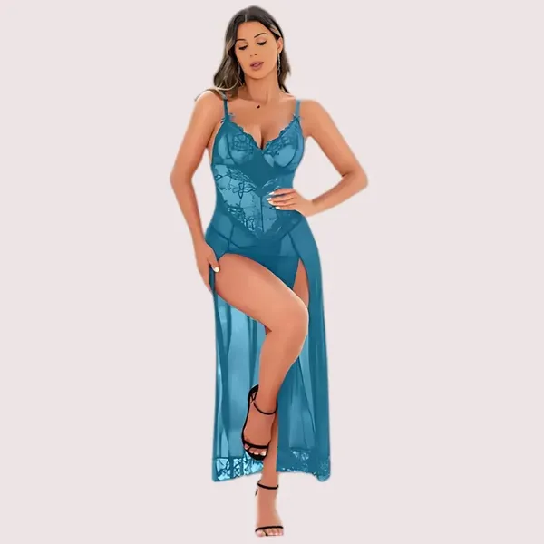 Multicolor_Chicbabydoll_Lingerie_In_Blue_Under_Garments_For_Women