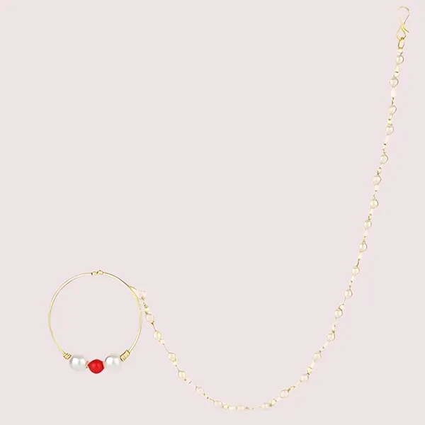 Golden_Bridal_Nose_Ring_With_Pearl_Chain_For_Women