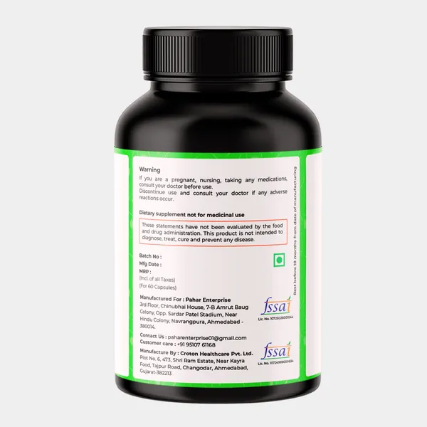 VREEX_Diabetic_Care_Karela_Jamun_Neem_Fenugreek_Extract_Capsules__Blood_Sugar_Support_&_Metabolism_Booster__Herbal_Wellness_Supplement___60_Veg_Capsules