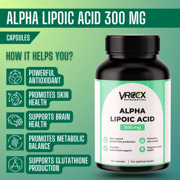 VREEX_ALA_300_mg__Alpha_Lipoic_Acid_Supplement__Supports_Antioxidant_Protection,_Nerve_Health_&_Energy_Metabolism__60_Capsules