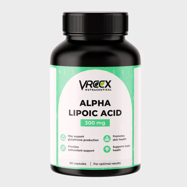 VREEX_ALA_300_mg__Alpha_Lipoic_Acid_Supplement__Supports_Antioxidant_Protection,_Nerve_Health_&_Energy_Metabolism__60_Capsules