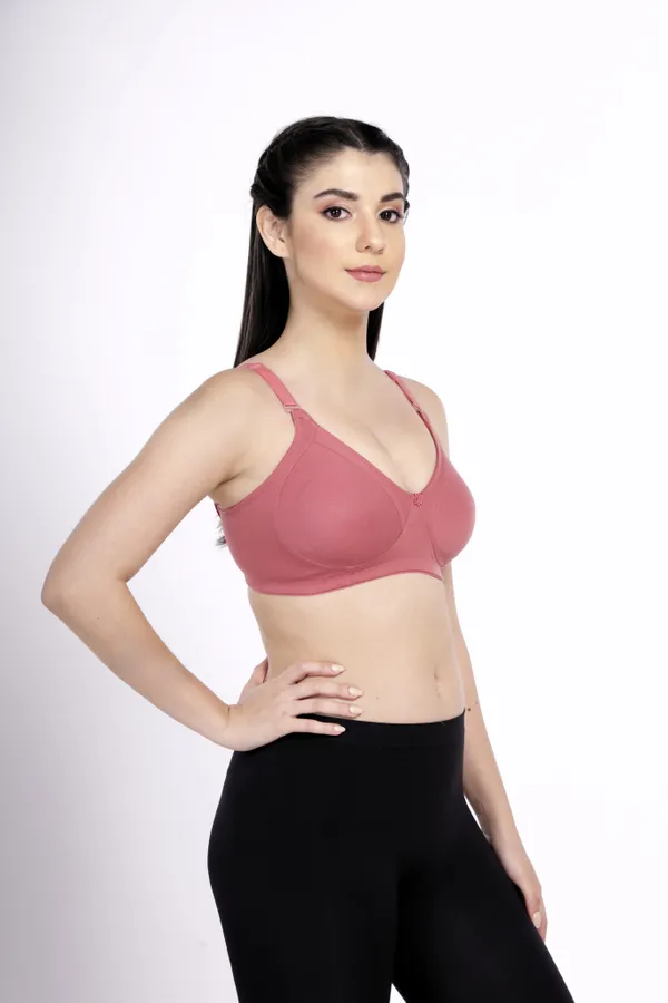 Pink_Pc_Soft_Cotton_Full_Coverage_Non_Padded_Bra_For_Women
