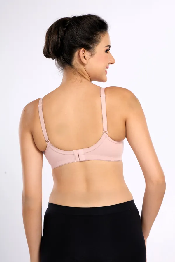 White_And_Pink_Pc_Soft_Cotton_Full_Coverage_Non_Padded_Bra_For_Women