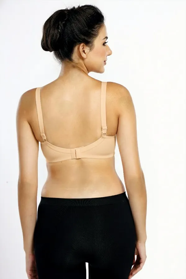 BEIGH_Pc_Soft_Cotton_Full_Coverage_Non_Padded_Bra_For_Women