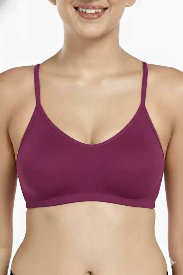 MAGENTA_Cotton_Lycra_Camisole_Bra_For_Women