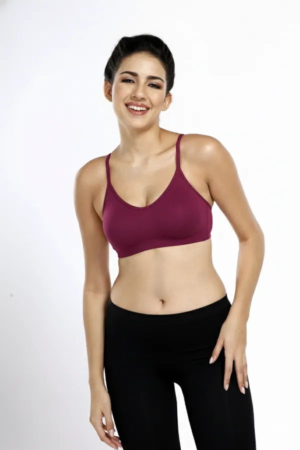 MAGENTA_Cotton_Lycra_Camisole_Bra_For_Women