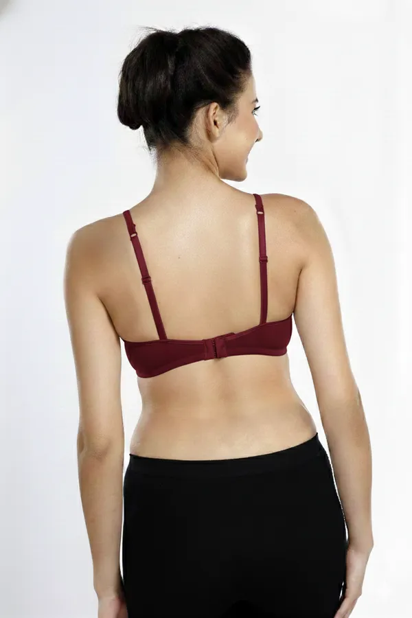 WINE_Cotton_Lycra_Camisole_Bra_For_Women