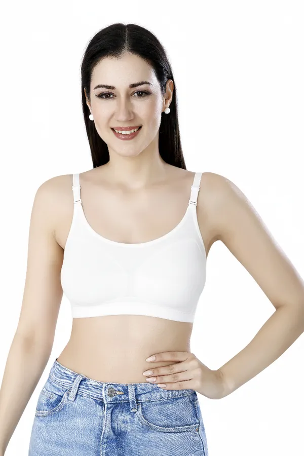 Black_And_White_Cotton_Lycra_Sports_Bra_For_Women