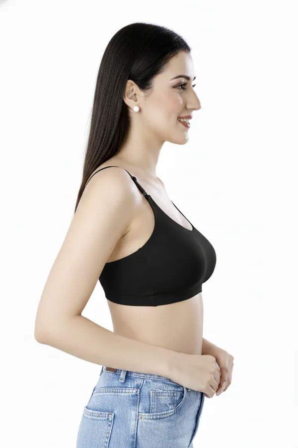 Black_And_White_Cotton_Lycra_Sports_Bra_For_Women