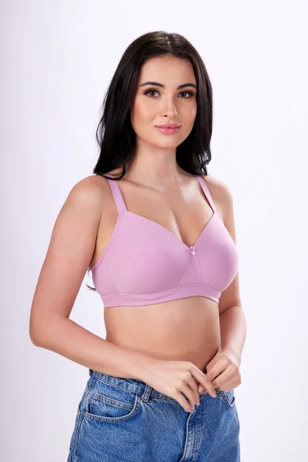 Pink_Cotton_Lycra_Padded_Bra_For_Women