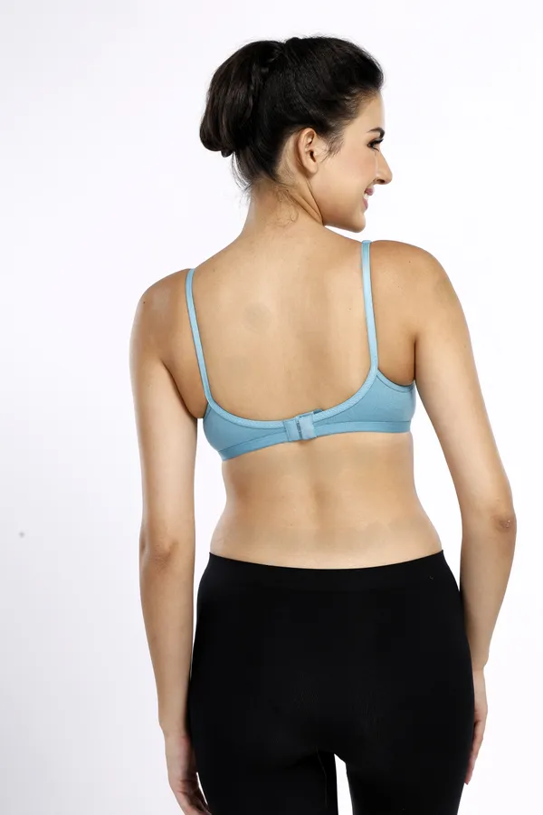 Blue_And_Navy_Blue_Pc_Soft_Cotton_Everyday_T_Shirt_Bra_For_Women