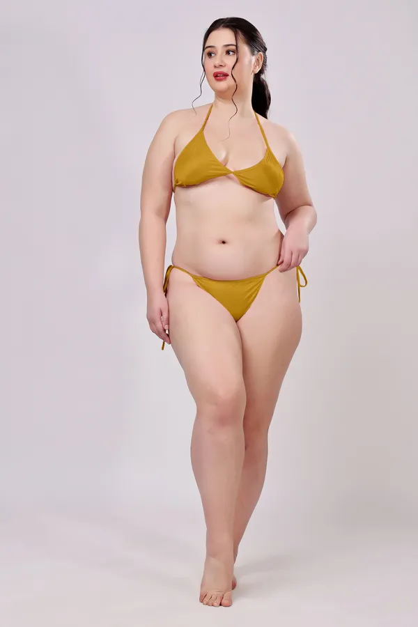 Yellow_Regular_Satin_Solid_Sleepwear_Set_For_Women