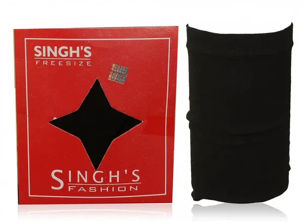 Black_Single_Layer_Net_Highly_Elastic_Stocking_Net_Liner_Singh_Style_Head_Cap_For_Unisex