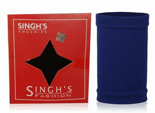 Blue_Single_Layer_Net_Highly_Elastic_Stocking_Net_Liner_Singh_Style_Head_Cap_For_Unisex