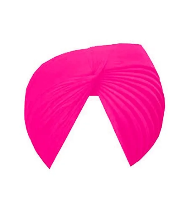Pink_Light_Full_Voile_Traditional_Sikh_Sardar_Turban_Pagri_Or_Pagg_Cloth_Dastar_Moorni/Madhurani_Pagg_For_Unisex