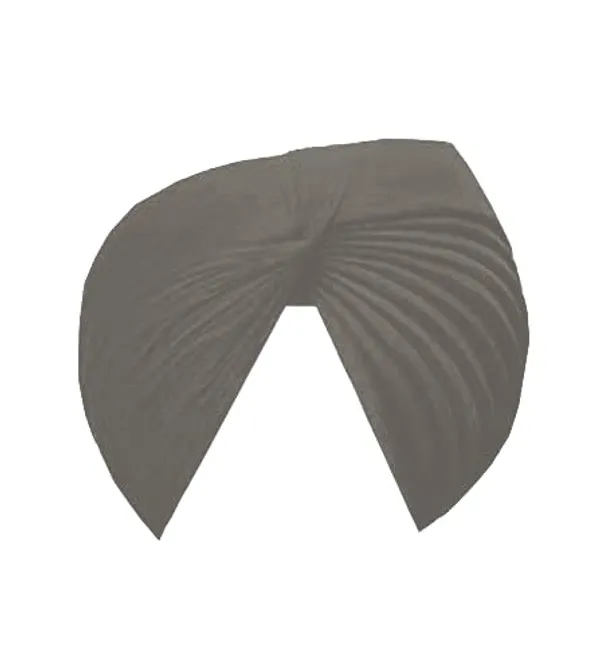 Grey_Light_Full_Voile_Traditional_Sikh_Sardar_Turban_Pagri_Or_Pagg_Cloth_Dastar_Moorni/Madhurani_Pagg_For_Unisex