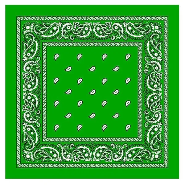 Green_Cotton_Bandana_Handkerchief_For_Unisex