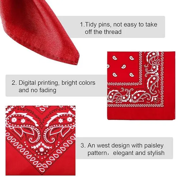 Maroon_Cotton_Bandana_Handkerchief_For_Unisex
