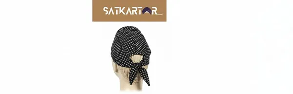 Multicolor_Pure_Cotton_Polka_Dot_Patka_Durag_Skull_Cap_Adjustable_Sweat_Wicking_Headband/Helmet_Liner_For_Riders,_Sports_And_Chemo_For_Unisex_Pack_Of_3