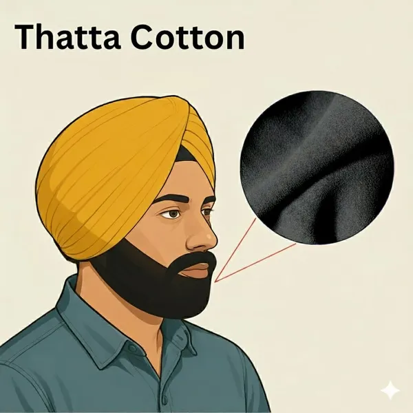 Black_Cotton_Thatta_Beard_Band_Pure_Rubia_Cotton_For_Beard_Setting_And_Shaping_Soft,_Strong_And_Breathable_For_Unisex
