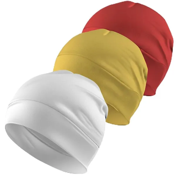 Multicolor_Cotton_Lycra_Beanie_Skull_Cap_Soft,_Stretchable_Sleep_Hat_And_Helmet_Liner_Ideal_For_Biking,_Cycling_And_Sports_For_Unisex_Pack_Of_3