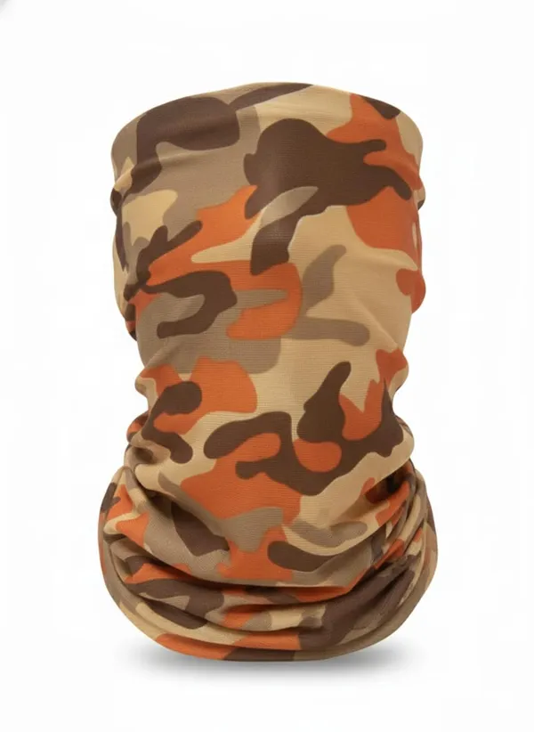 Orange_Printed_Neck_Gaiter_Face_Mask_Cotton_Lycra_Bandana_For_Sun_Dust_And_Wind_Protection_Breathable_Stretchable_Multi_Use_Scarf_For_Unisex