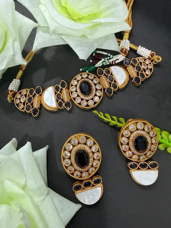 Purple_Barss_Trendy_Necklace_Set_With_Earrings_For_Women