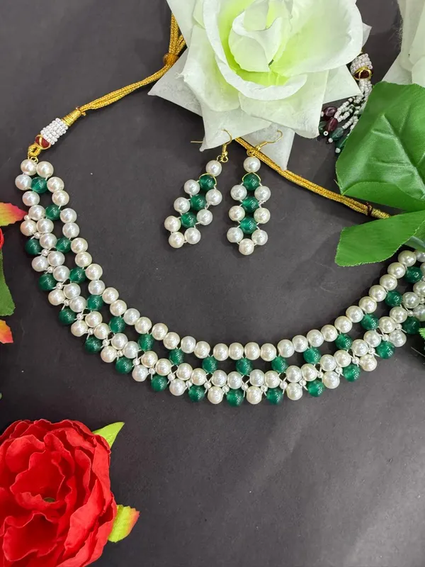 Royal_Mint_Green_&_White_Pearl_Layered_Mala_Set__For_Women