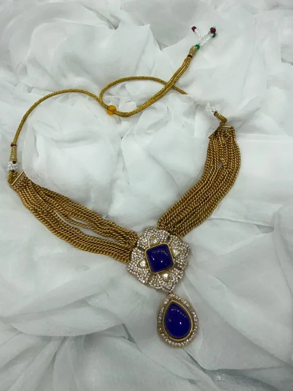 Purple_Barss_Trendy_Necklace_Set_With_Earrings_For_Women