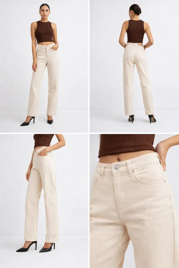 Beige_High_Raise_Straight_Fit