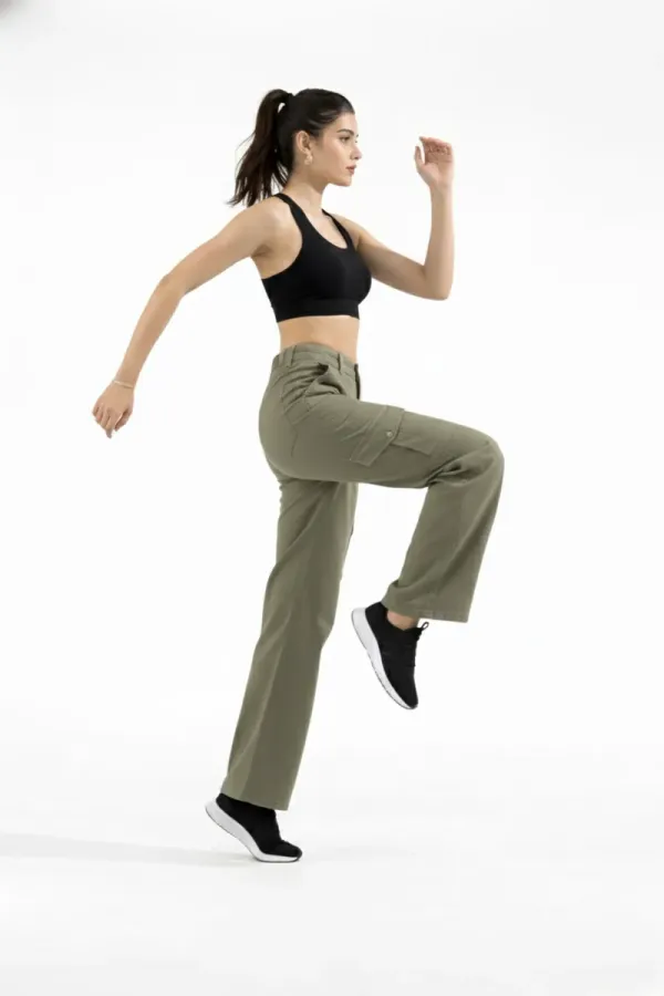 Olive_Green_Straight_fit_Cargo