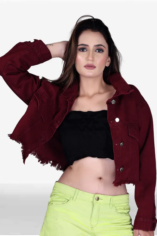 Maroon_Butterfly_Oversized_Crop_Jacket
