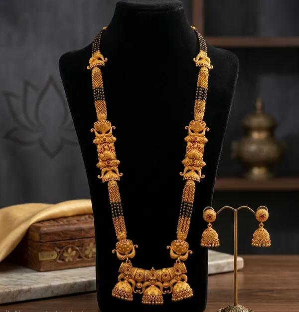 1_Gram_Matte_Finish_Shahi_Premium_Mangalsutra