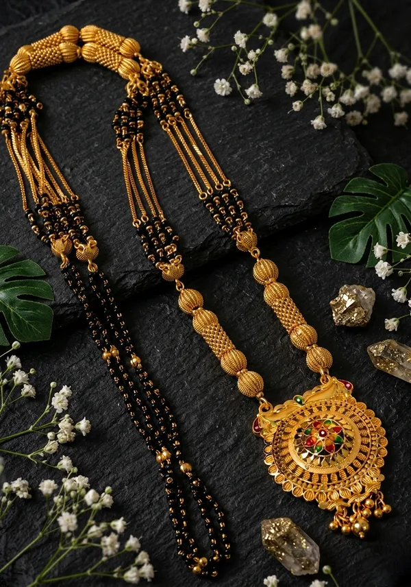 1_Gram_Gold_Premium_Circle_Mangalsutra